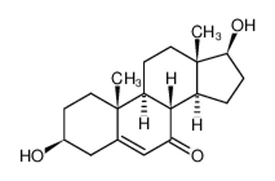 Picture of (3S,10R,13S,17S)-3,17-dihydroxy-10,13-dimethyl-1,2,3,4,8,9,11,12,14,15,16,17-dodecahydrocyclopenta[a]phenanthren-7-one