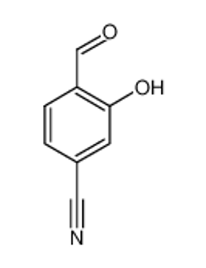 Picture of 4-formyl-3-hydroxybenzonitrile