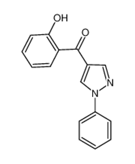 Picture of (2-hydroxyphenyl)-(1-phenylpyrazol-4-yl)methanone