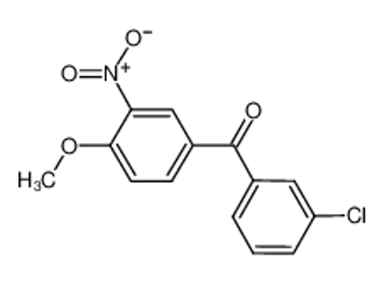 Picture of (3-chlorophenyl)-(4-methoxy-3-nitrophenyl)methanone