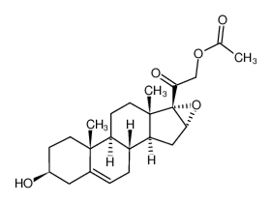 Picture of 16,17-Epoxy-21-acetoxypregnenolone