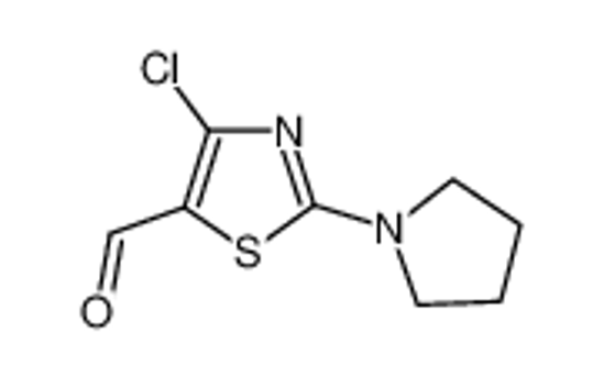 Picture of 4-Chloro-2-(1-pyrrolidino)-5-thiazolecarboxaldehyde