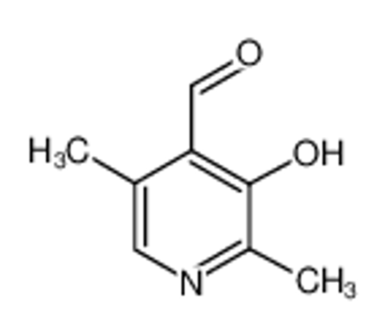 Picture of 3-hydroxy-2,5-dimethylpyridine-4-carbaldehyde