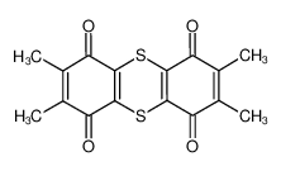 Picture of 2,3,7,8-tetramethylthianthrene-1,4,6,9-tetrone