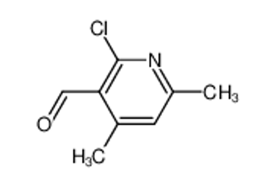 Picture of 2-chloro-4,6-dimethylpyridine-3-carbaldehyde