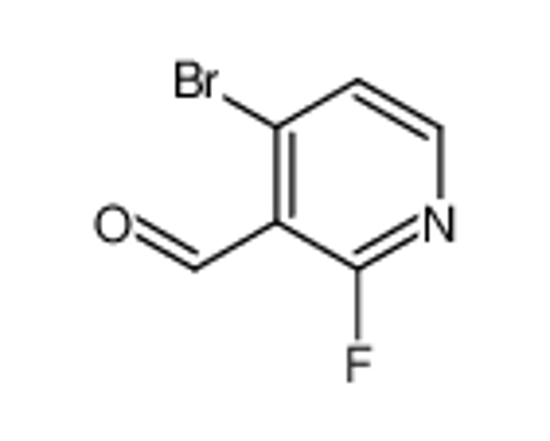 Picture of 4-Bromo-2-fluoro-3-formylpyridine