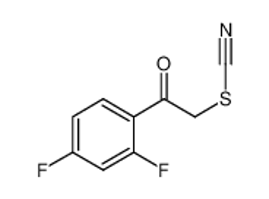 Picture of [2-(2,4-difluorophenyl)-2-oxoethyl] thiocyanate