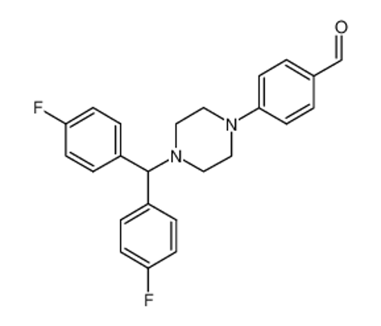 Изображение 4-[4-[bis(4-fluorophenyl)methyl]piperazin-1-yl]benzaldehyde