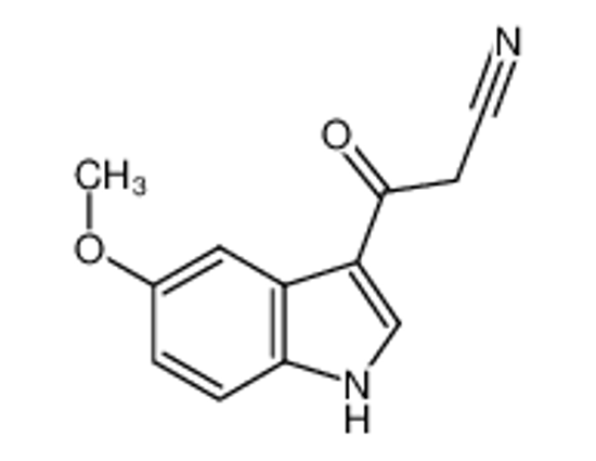 Picture of 3-(5-Methoxy-1H-indol-3-yl)-3-oxopropanenitrile