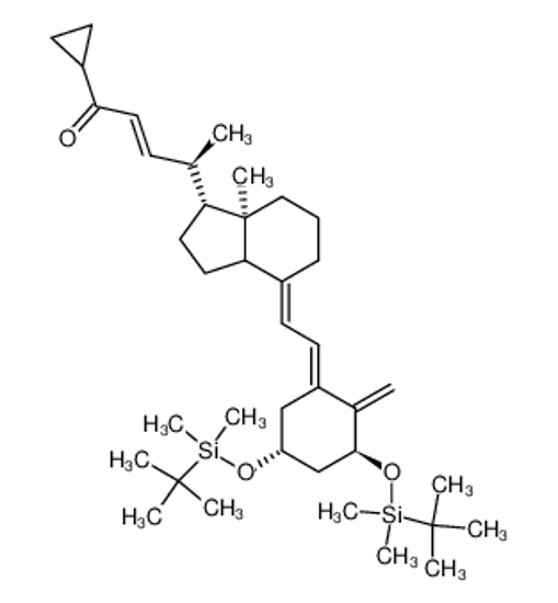 Picture of (2E,4R)-4-[(1R,3aS,4E,7aR)-4-[(2E)-2-[(3S,5R)-3,5-Bis[[(tert-butyl)dimethylsilyl]oxy]-2-methylenecyclohexylidene]ethylidene]octahydro-7a-methyl-1H-inden-1-yl]-1-cyclopropyl-2-penten-1-one