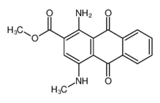 Imagem de methyl 1-amino-4-(methylamino)-9,10-dioxoanthracene-2-carboxylate