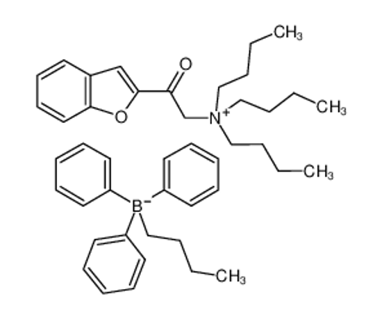 Picture of N-(2-ACETYLBENZO[B]FURAN)-N,N,N-TRIBUTYLAMMONIUM BUTYLTRIPHENYLBORATE