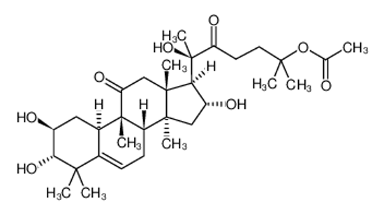 Imagem de [(6R)-6-hydroxy-2-methyl-5-oxo-6-[(2S,3S,8S,9R,10R,13R,14S,16R,17R)-2,3,16-trihydroxy-4,4,9,13,14-pentamethyl-11-oxo-1,2,3,7,8,10,12,15,16,17-decahydrocyclopenta[a]phenanthren-17-yl]heptan-2-yl] acetate