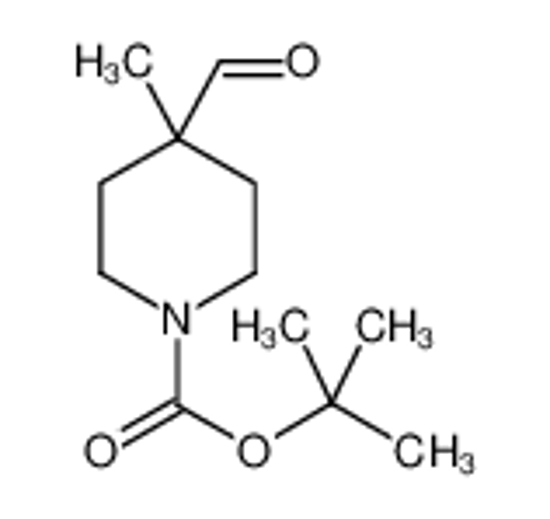 Picture of tert-butyl 4-formyl-4-methylpiperidine-1-carboxylate