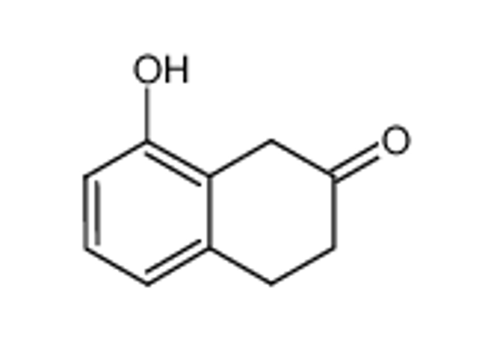 Изображение 8-hydroxy-3,4-dihydro-1H-naphthalen-2-one