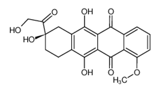 Picture of 7-Deoxy Doxorubicin Aglycone