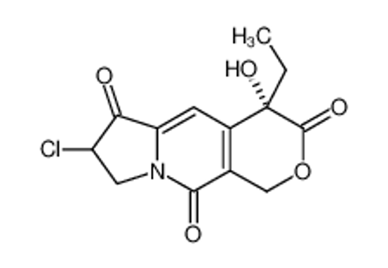 Imagem de (4S)-7-chloro-4-ethyl-4-hydroxy-7,8-dihydro-1H-pyrano[3,4-f]indolizine-3,6,10-trione