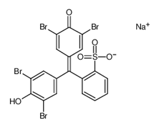 Imagem de sodium,3,5-dibromo-4-[3-(2,6-dibromo-4-hydroxyphenyl)-1,1-dioxo-2,1λ<sup>6</sup>-benzoxathiol-3-yl]phenolate