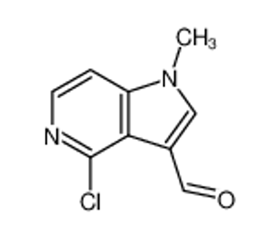 Picture of 4-chloro-1-methylpyrrolo[3,2-c]pyridine-3-carbaldehyde
