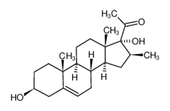 Изображение 17ALPHA-HYDROXY-16BETA-METHYLPREGNENOLONE