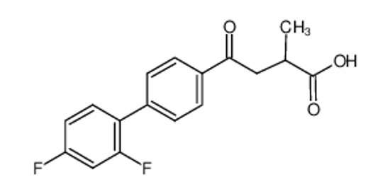 Picture of 4-[4-(2,4-difluorophenyl)phenyl]-2-methyl-4-oxobutanoic acid