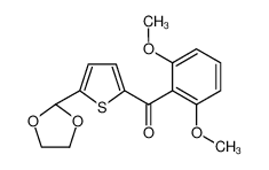 Picture of (2,6-dimethoxyphenyl)-[5-(1,3-dioxolan-2-yl)thiophen-2-yl]methanone