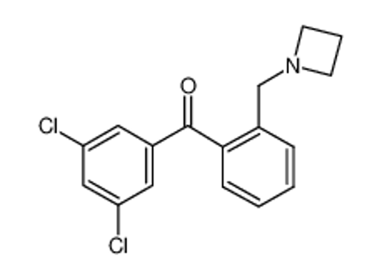 Picture of [2-(azetidin-1-ylmethyl)phenyl]-(3,5-dichlorophenyl)methanone