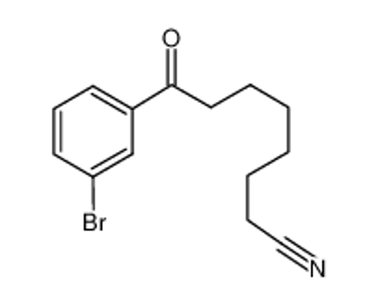 Picture of 8-(3-BROMOPHENYL)-8-OXOOCTANENITRILE