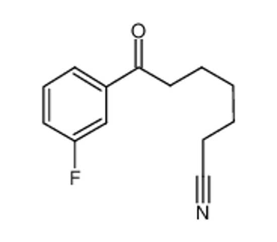 Picture of 7-(3-FLUOROPHENYL)-7-OXOHEPTANENITRILE