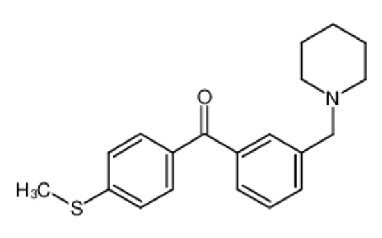 Изображение (4-methylsulfanylphenyl)-[3-(piperidin-1-ylmethyl)phenyl]methanone
