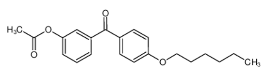 Imagem de [3-(4-hexoxybenzoyl)phenyl] acetate