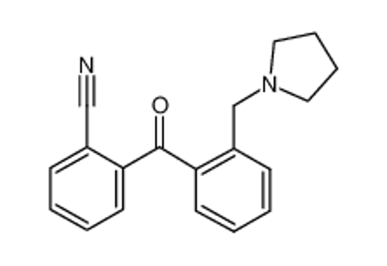 Picture of 2-[2-(pyrrolidin-1-ylmethyl)benzoyl]benzonitrile