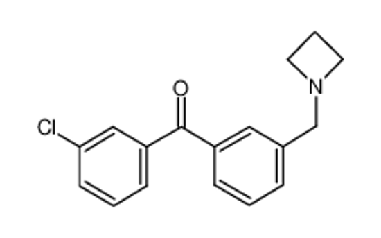 Изображение [3-(azetidin-1-ylmethyl)phenyl]-(3-chlorophenyl)methanone