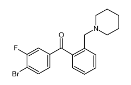 Picture of (4-bromo-3-fluorophenyl)-[2-(piperidin-1-ylmethyl)phenyl]methanone