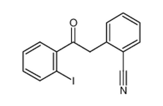 Picture of 2-[2-(2-iodophenyl)-2-oxoethyl]benzonitrile