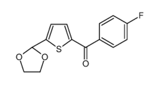 Picture of [5-(1,3-dioxolan-2-yl)thiophen-2-yl]-(4-fluorophenyl)methanone