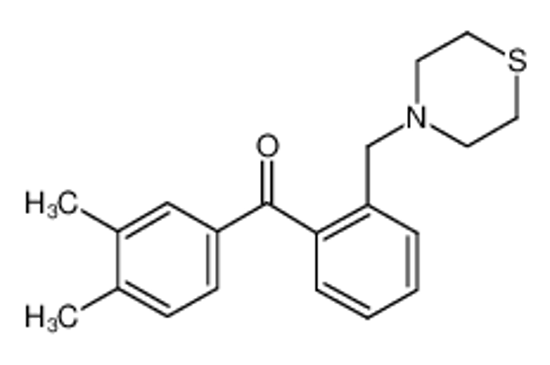 Изображение (3,4-dimethylphenyl)-[2-(thiomorpholin-4-ylmethyl)phenyl]methanone