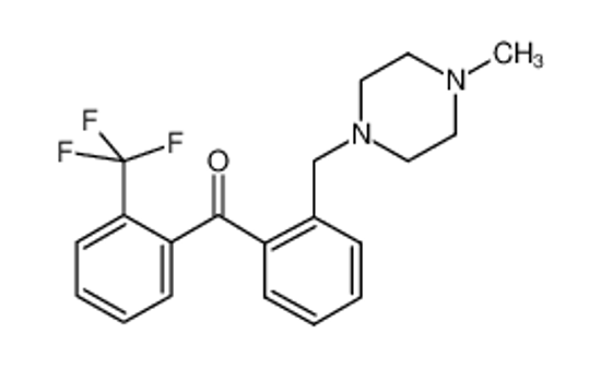 Picture of [2-[(4-methylpiperazin-1-yl)methyl]phenyl]-[2-(trifluoromethyl)phenyl]methanone