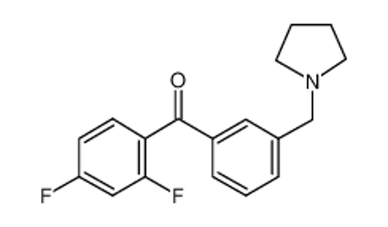Picture of (2,4-difluorophenyl)-[3-(pyrrolidin-1-ylmethyl)phenyl]methanone