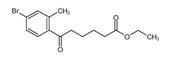 Picture of ETHYL 6-(4-BROMO-2-METHYLPHENYL)-6-OXOHEXANOATE