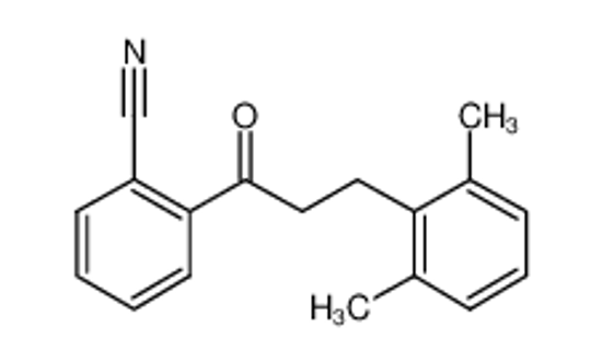 Picture of 2-[3-(2,6-dimethylphenyl)propanoyl]benzonitrile