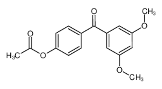 Picture of [4-(3,5-dimethoxybenzoyl)phenyl] acetate