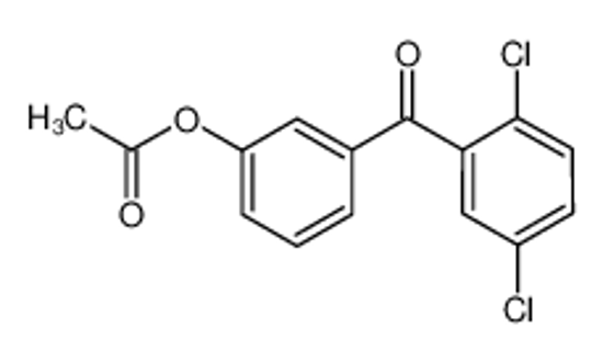 Picture of [3-(2,5-dichlorobenzoyl)phenyl] acetate