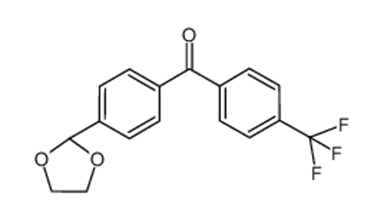 Picture of [4-(1,3-dioxolan-2-yl)phenyl]-[4-(trifluoromethyl)phenyl]methanone