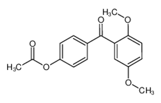 Picture of [4-(2,5-dimethoxybenzoyl)phenyl] acetate