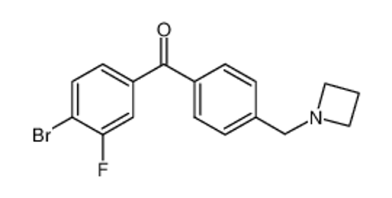 Picture of [4-(azetidin-1-ylmethyl)phenyl]-(4-bromo-3-fluorophenyl)methanone