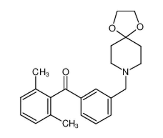Picture of (2,6-dimethylphenyl)-[3-(1,4-dioxa-8-azaspiro[4.5]decan-8-ylmethyl)phenyl]methanone