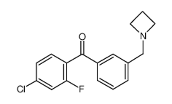 Picture of [3-(azetidin-1-ylmethyl)phenyl]-(4-chloro-2-fluorophenyl)methanone