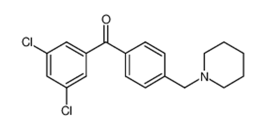 Picture of (3,5-dichlorophenyl)-[4-(piperidin-1-ylmethyl)phenyl]methanone