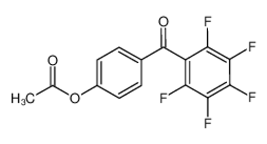 Picture of [4-(2,3,4,5,6-pentafluorobenzoyl)phenyl] acetate